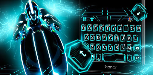 Future Tech Keyboard Theme pc screenshot