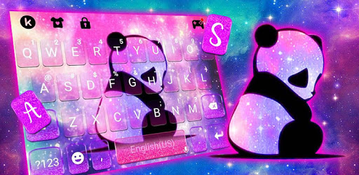 Galaxy Baby Panda2 Keyboard Theme pc screenshot Galaxy Baby Panda2 Keyboard Theme pc screenshot