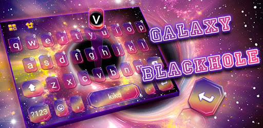 Galaxy Stellar Blackhole Keyboard Theme pc screenshot Galaxy Stellar Blackhole Keyboard Theme pc screenshot