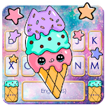 Galaxy Tasty Ice Cream Keyboard Theme for pc icon