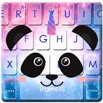 Galaxy Unicorn Panda Keyboard Theme icon