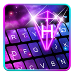 Galaxy 3d Hologram Keyboard Theme icon