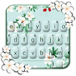 Girly Charming Floral Keyboard Theme icon