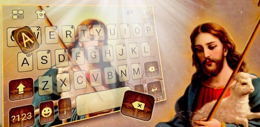Glowing Lord Jesus Keyboard Theme pc screenshot Glowing Lord Jesus Keyboard Theme pc screenshot