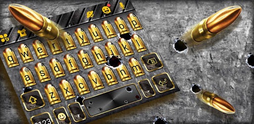 Gun Bullet Shooting Keyboard Theme pc screenshot Gun Bullet Shooting Keyboard Theme pc screenshot