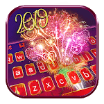 Happy New Year 2019 Keyboard Theme icon