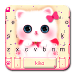 Kawaii Kitty Cute Cat Keyboard Theme icon