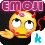 Kiss Emoji Kika Keyboard Theme icon