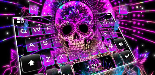 Mandala Sugar Skull Keyboard Theme pc screenshot Mandala Sugar Skull Keyboard Theme pc screenshot