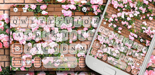 Natural Wall Floral Keyboard Theme pc screenshot Natural Wall Floral Keyboard Theme pc screenshot
