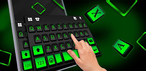 Neon Black Business Keyboard Theme pc screenshot Neon Black Business Keyboard Theme pc screenshot