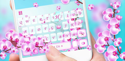 Orchid Flowers Lovely Keyboard Theme pc screenshot Orchid Flowers Lovely Keyboard Theme pc screenshot