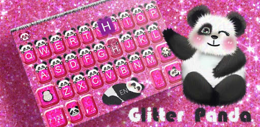 Hot Pink Panda keyboard Theme pc screenshot Hot Pink Panda keyboard Theme pc screenshot