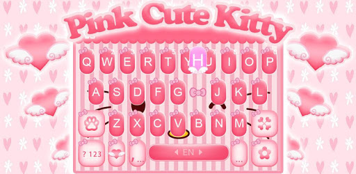 Pinkcutekitty Keyboard Theme pc screenshot Pinkcutekitty Keyboard Theme pc screenshot