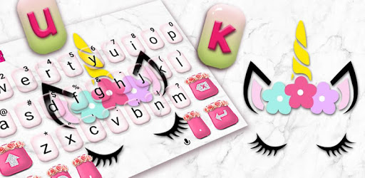 Pretty Unicorn Keyboard Theme pc screenshot Pretty Unicorn Keyboard Theme pc screenshot