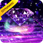 Luxury Diamond keyboard - 3D Live icon