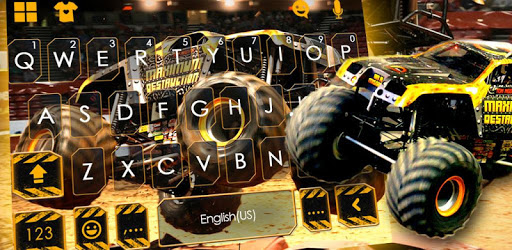 Racing Monster Track Keyboard Theme pc screenshot Racing Monster Track Keyboard Theme pc screenshot