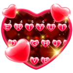 Red Heart Keyboard Theme icon