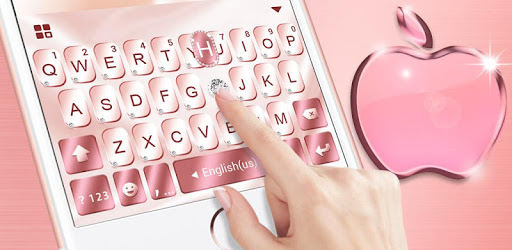 Rose Gold Keyboard for Phone8 pc screenshot Rose Gold Keyboard for Phone8 pc screenshot