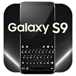 S9 Black Keyboard Theme icon