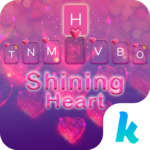 Shining Heart Keyboard Theme icon