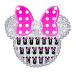 Diamond Pink Minnies Keyboard icon