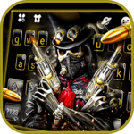 Skull Gun Keyboard Theme icon