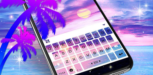 Summer Holiday Seaside Keyboard Theme pc screenshot Summer Holiday Seaside Keyboard Theme pc screenshot