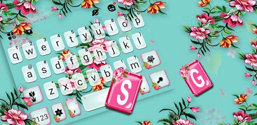 Summer Time Flowers Keyboard Theme pc screenshot Summer Time Flowers Keyboard Theme pc screenshot