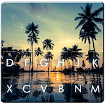 Sunset Beach Leisure Keyboard Theme icon
