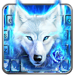 Surreal Wolf Keyboard Theme icon