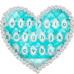 Tiffanie Blue Diamond Keyboard Theme for pc icon Tiffanie Blue Diamond Keyboard Theme for pc icon