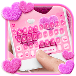 Valentine Plush Heart Keyboard Theme icon