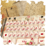 Vintage Love Keyboard Theme icon