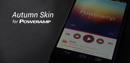 Skin for Poweramp v2 Flat Autumn pc screenshot Skin for Poweramp v2 Flat Autumn pc screenshot