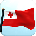 Tonga Flag 3D Free Wallpaper icon
