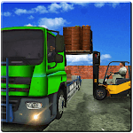 Delivery Truck Simulator 2017: 3D Forklift games icon