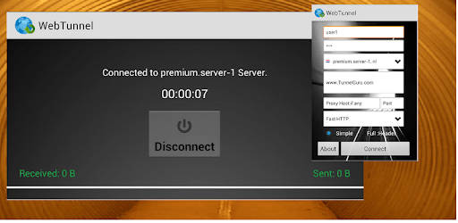 VPN Over HTTP Tunnel:WebTunnel pc screenshot VPN Over HTTP Tunnel:WebTunnel pc screenshot