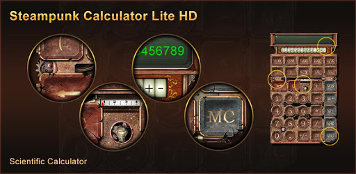 Steampunk Calculator Lite HD pc screenshot Steampunk Calculator Lite HD pc screenshot
