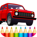 Russian Cars Coloring Book icon