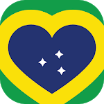 Brazil Social - Brazilian Singles Flirt & Date App icon
