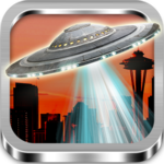UFO Camera Photo Mock up icon