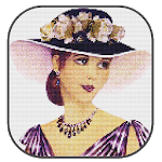 Cross Stitch Photo Effect icon
