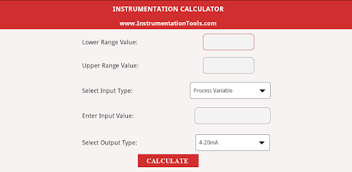 Instrumentation Calculator pc screenshot Instrumentation Calculator pc screenshot