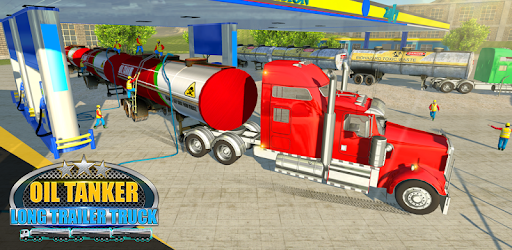 Oil Tanker Long Trailer Truck Simulator-Road Train pc screenshot