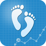 Pedometer for Walking: Calorie & Step Counter App icon