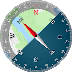 Compass Maps Pro - Digital Compass 360 Free icon