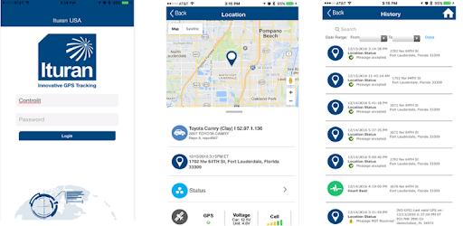 Ituran USA Mobile App pc screenshot