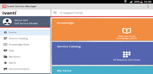 Ivanti Service Manager pc screenshot Ivanti Service Manager pc screenshot