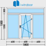 PVC window door design-iwindor icon